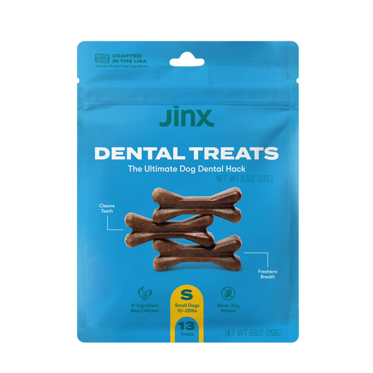 Chicken Flavor Dental Treats for Small Dogs, 8.8 Oz Bag, 13 Treats