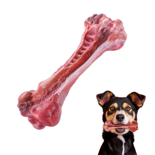 Dog Toys Indestructible Dog Chew Toys for Large Breed Aggressive Chewers Tough Dog Teething Toys for Pet Teeth Cleaning, Natural Rubber Interactive Dog Toys for Boredom