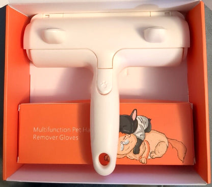 Usitek Grooming Care Pet Hair Remover Roller and Pet Grooming Gloves, Deshedding