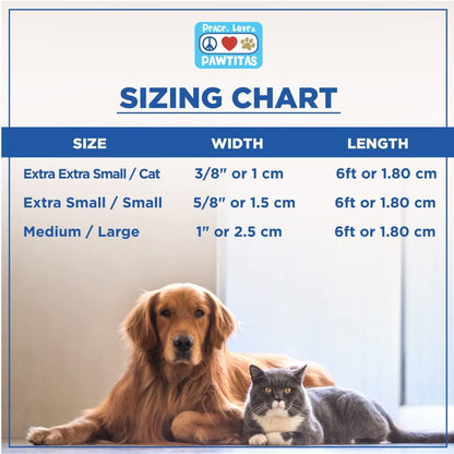 Solid 6 Ft Pink Dog Leash M/L Custom Name and Phone Embroidery Strong Nylon Leash for Medium and Large Breeds