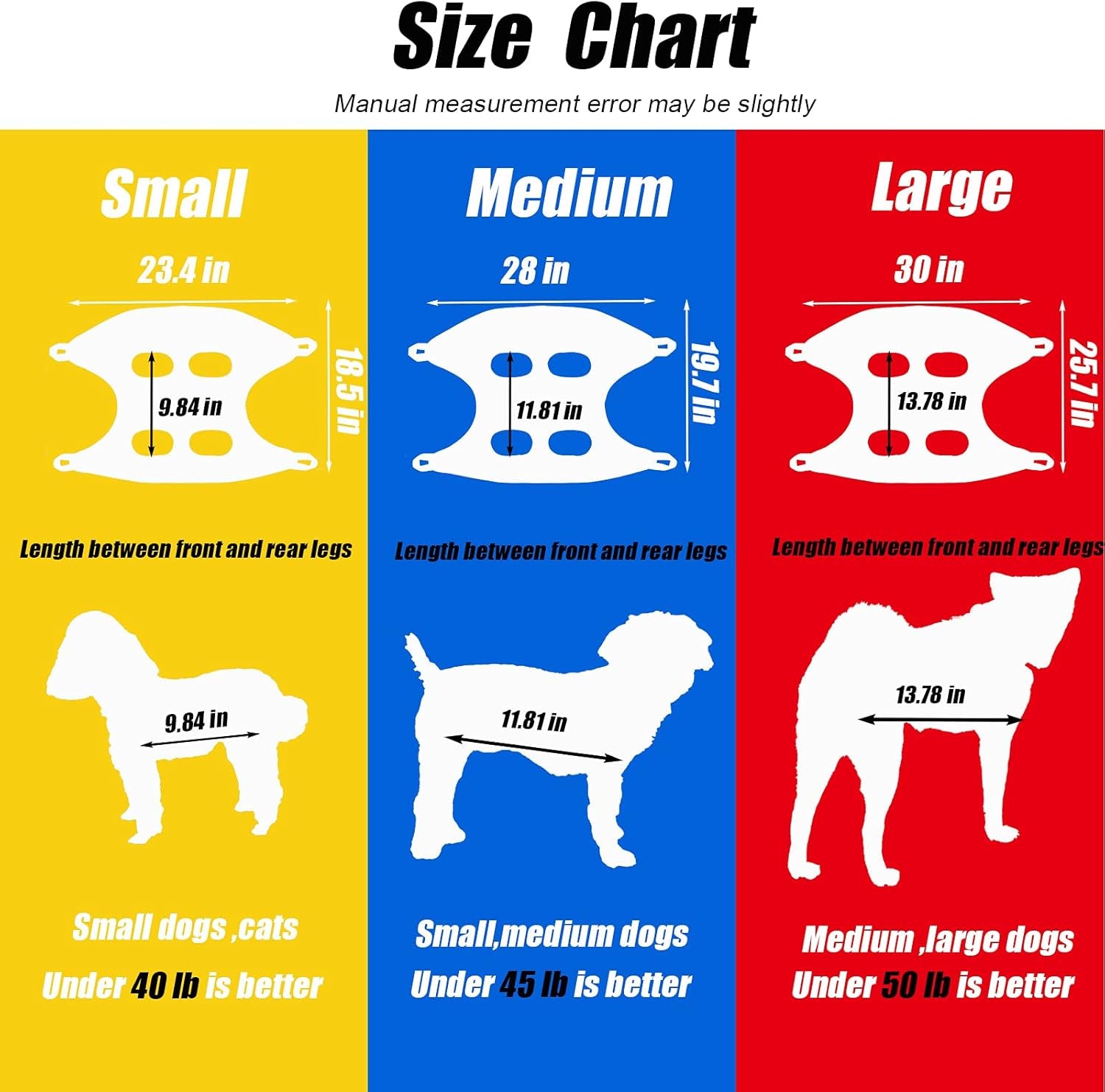 Dog Grooming Hammock,Small Medium Pet Dog Grooming Harness for Nail Trimming,Eyes,Ear,Mouth Care (M,Blue)