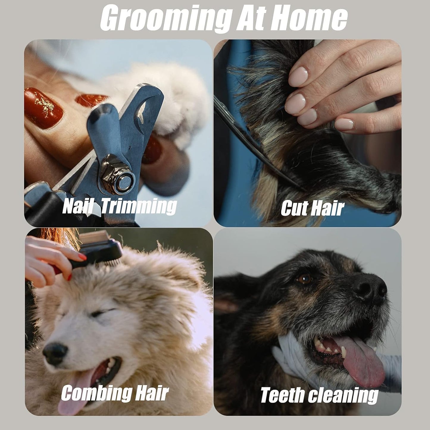 Dog Grooming Hammock,Small Medium Pet Dog Grooming Harness for Nail Trimming,Eyes,Ear,Mouth Care (M,Blue)