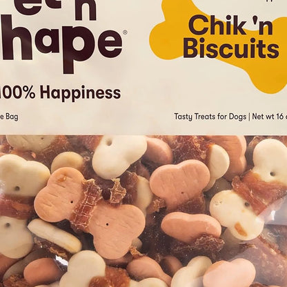 Chik 'N Biscuits Dog Treats, 16 Oz. Pet Treats in Resealable Bag